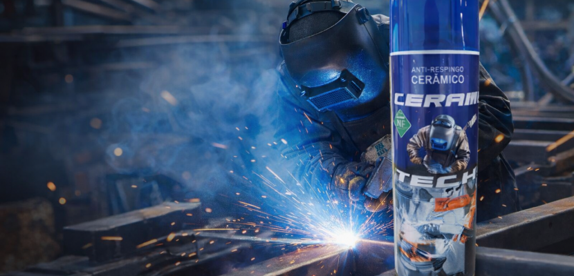Anti-Respingo CeramiTech NF Aerossol 300 ml: mais efici&ecirc;ncia, menos retrabalho na soldagem