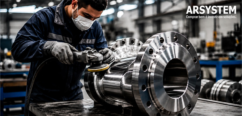 Polimento Industrial: Guia Completo de T&eacute;cnicas, Etapas e Ferramentas
