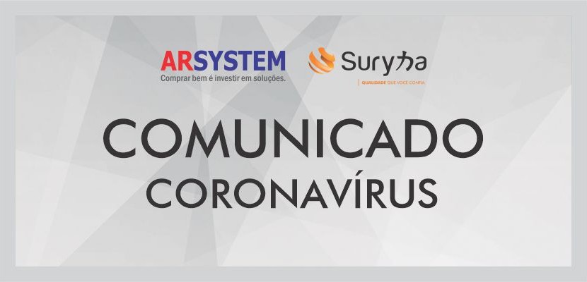 Comunicado Coronavírus