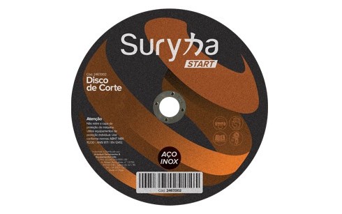 Disco de Corte 178 x 2.0 INOX Suryha Start