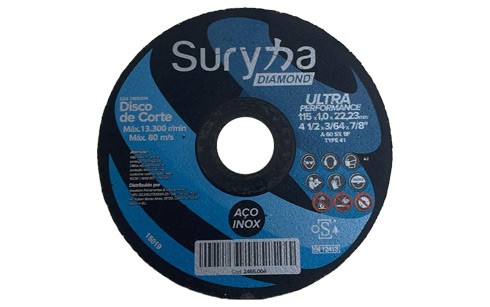 Disco de Corte 115 X 1.0 | Suryha Diamond New