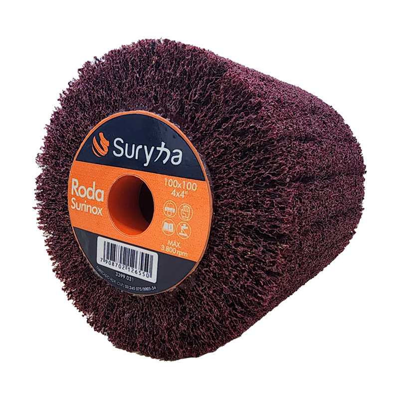 Roda 100x100 Surinox 19mm 