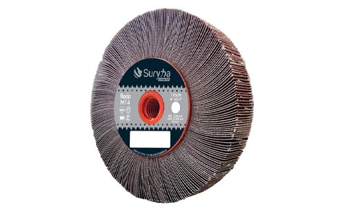 Roda de Lixa 115 x 20 M14 Gr&atilde;o 40 | Suryha Diamond
