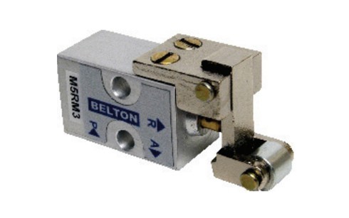 Válvula Direcional Mecânica Rolete/Mola M5 2V Belton